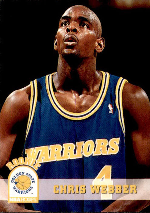 Chris Webber, RC, 1993-94 Hoops Basketball NBA
