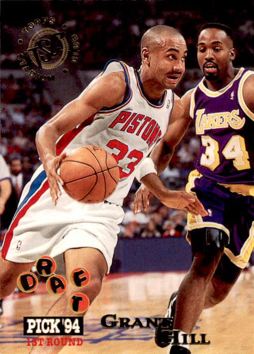 Grant Hill, RC, 1994-95 Topps Stadium Club Basketball NBA