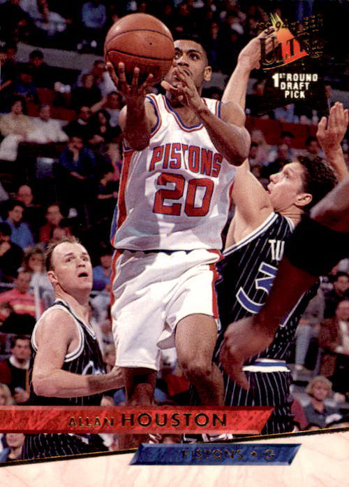 Allan Houston, RC, 1993-94 Fleer Ultra Basketball NBA