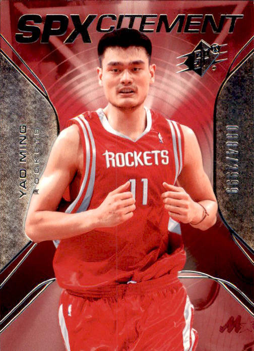 Yao Ming, SPXcitement, 2006-07 UD SPx Basketball NBA