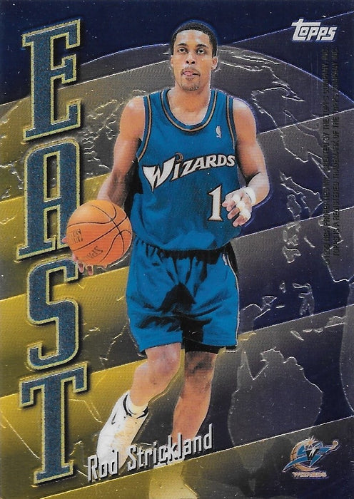 Jason Kidd, Rod Strickland, East West, 1998-99 Topps Finest Basketball NBA