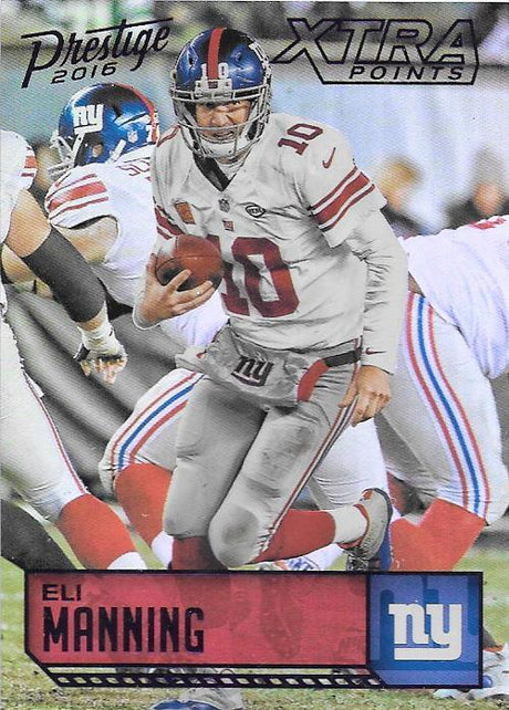 Eli Manning, Xtra Points, 2016 Panini NFL Prestige Football