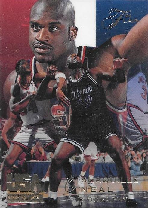 Shaquille O'Neal, Biography, 1994 Flair USA Basketball NBA