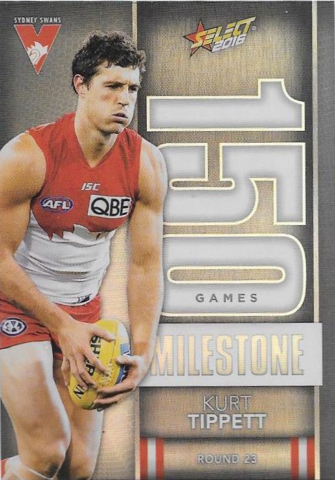 Kurt Tippett, 150 Games Milestone, 2016 Select AFL Footy Stars