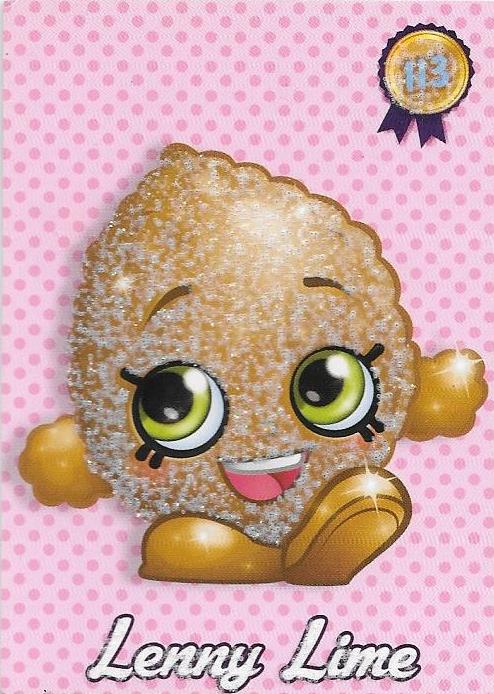 Lenny Lime, 2013 Moose Toys Shopkins Collector Card (NS)
