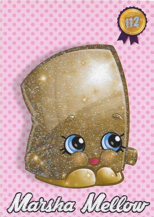 Marsha Mellow, 2013 Moose Toys Shopkins Collector Card (NS)