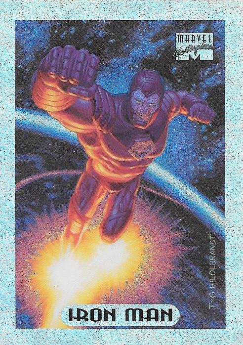 Iron Man, Holofoil, 1994 Fleer Marvel Masterpieces (NS)