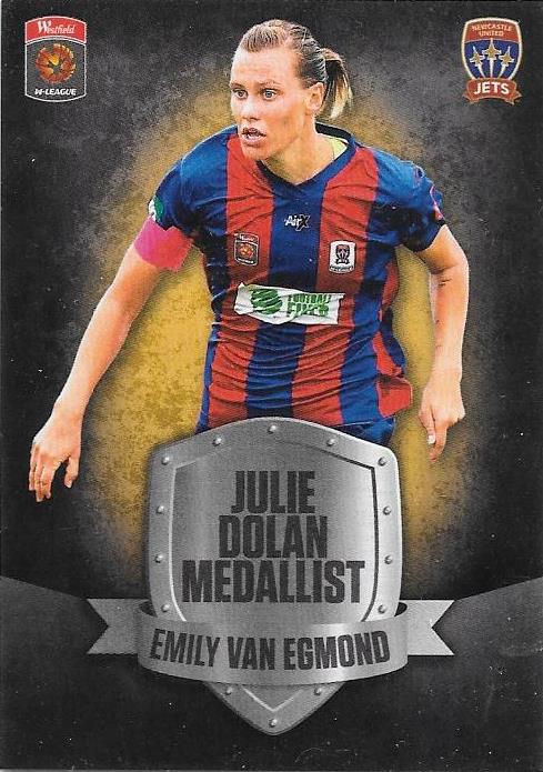 Emily Van Egmond, Medallists, 2015 TapnPlay A-League Soccer