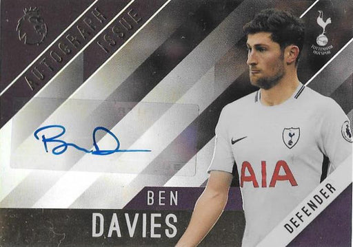 Ben Davies, Autograph Edition, 2017-18 Topps EPL Premier League Gold