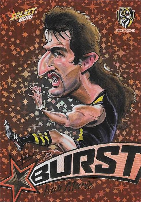 Ivan Maric, Starburst Caricatures, 2016 Select AFL Stars