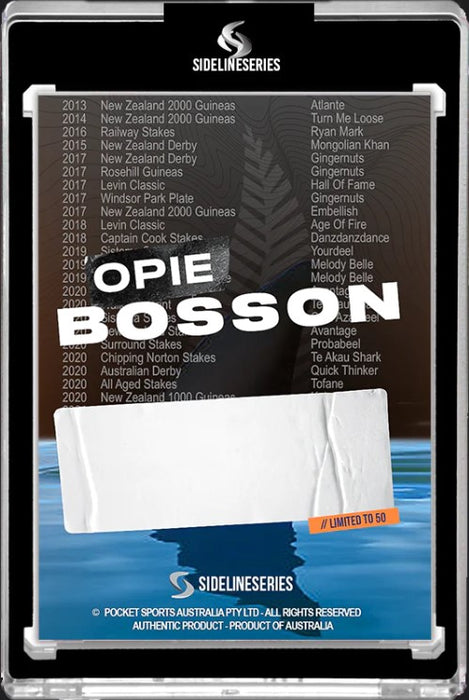 Opie Bosson X Te Akau Shark, Signature Black Edition, Sideline Series