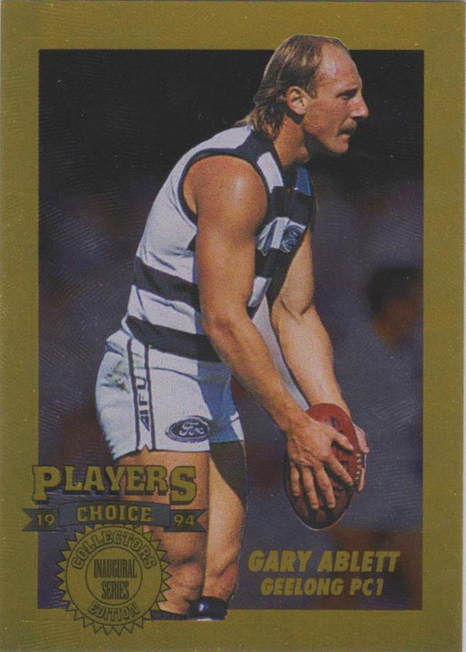 Gary Ablett, Players Choice Gold, 1994 Dynamic AFL