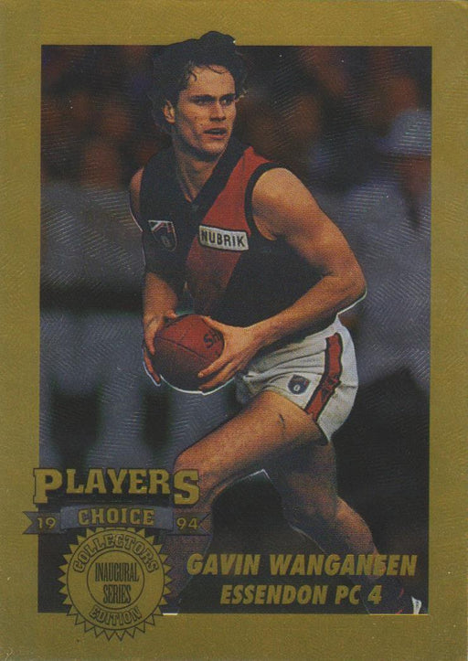 Gavin Wanganeen, Players Choice Gold, 1994 Dynamic AFL