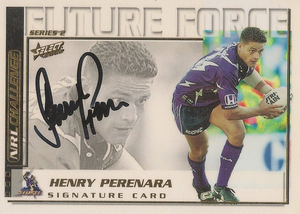 Henty Perenara, Future Force, 2002 Select NRL Challenge