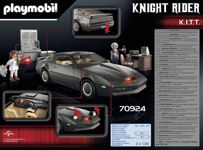Playmobil 70924 - Knight Rider-K.I.T.T. Playset