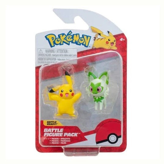 Pikachu & Sprigatito - Pokemon Battle Figure Pack Generation IX