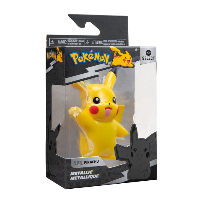 Pikachu - Pokemon Select Battle 3 inch Metallic Figure