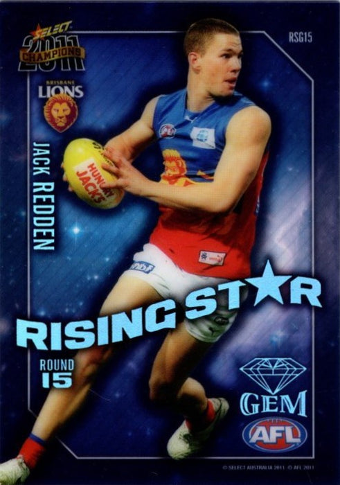 Jack Redden, Rising Star Gem, 2011 Select AFL Champions