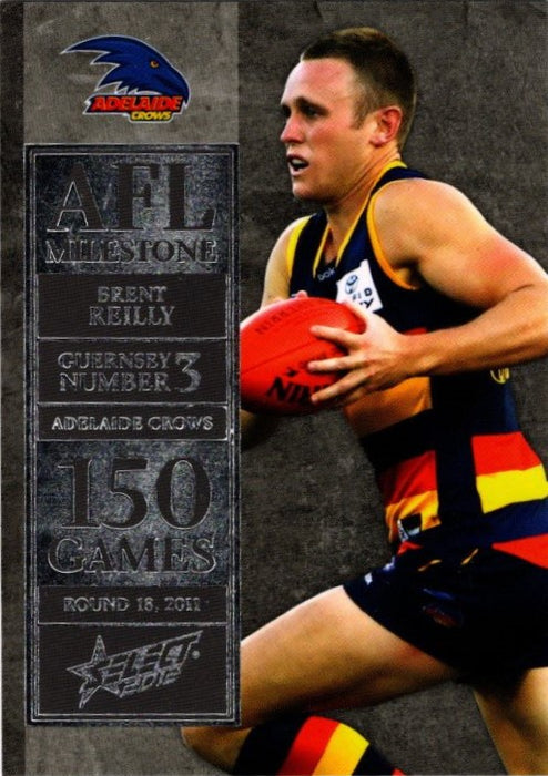 Brent Reilly, 150 Game Milestone, 2012 Select AFL Champions