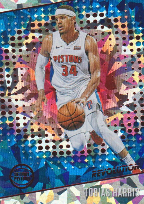 Tobias Harris, Chinese New Year Cracked Ice, 2017-18 Panini Revolution Basketball