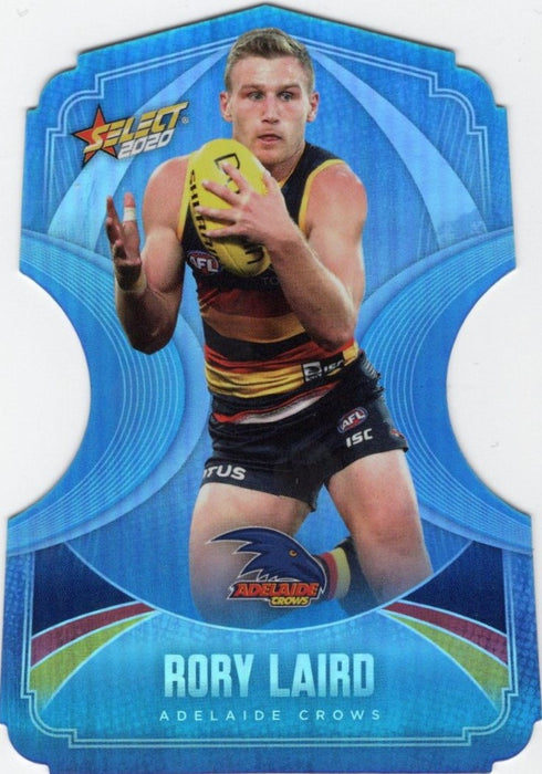 Rory Laird, Ice Blue Diecuts, 2020 Select AFL Footy Stars