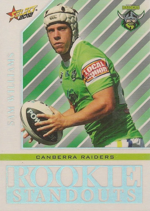 Sam Williams, Rookie Standouts, 2012 Select NRL Champions
