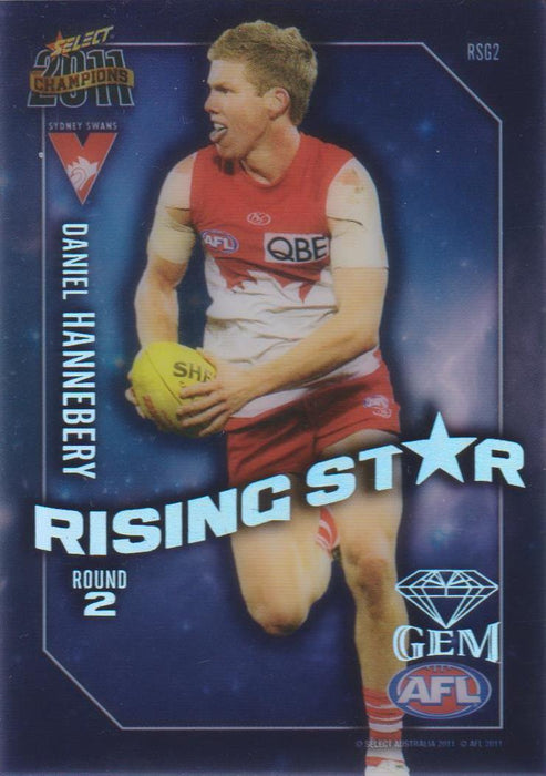 Daniel Hannebery, Rising Star Gem, 2011 Select AFL Champions