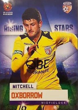 2015-16 Tap'n'play FFA A-League Soccer, Rising Stars, Mitchell Oxborrow, # RS-09