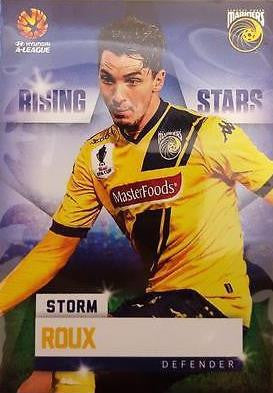 2015-16 Tap'n'play FFA A-League Soccer Rising Stars, Storm Roux, # RS-05