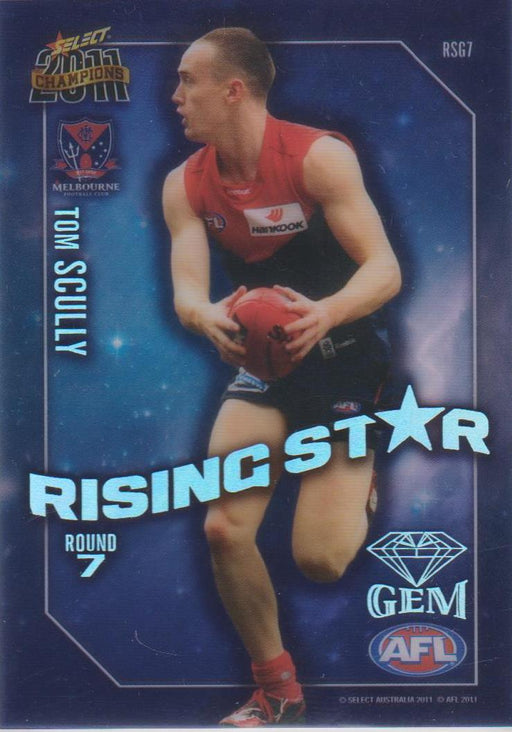 Tom Scully, Rising Star Gem, 2011 Select AFL Champions