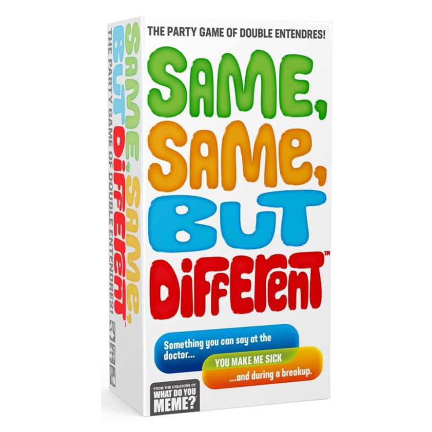 Same, Same, But Different Game