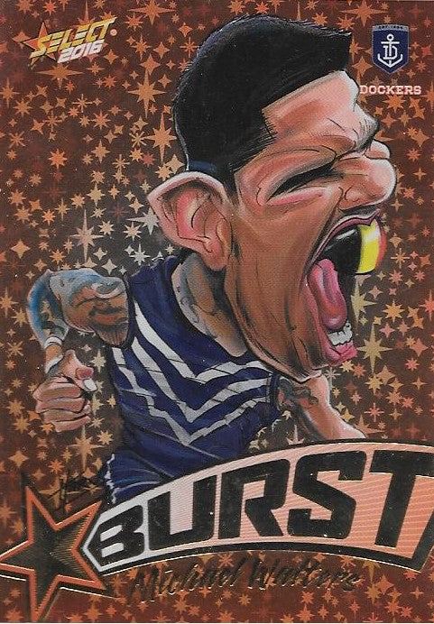 Michael Walters, Starburst Caricatures, 2016 Select AFL Stars