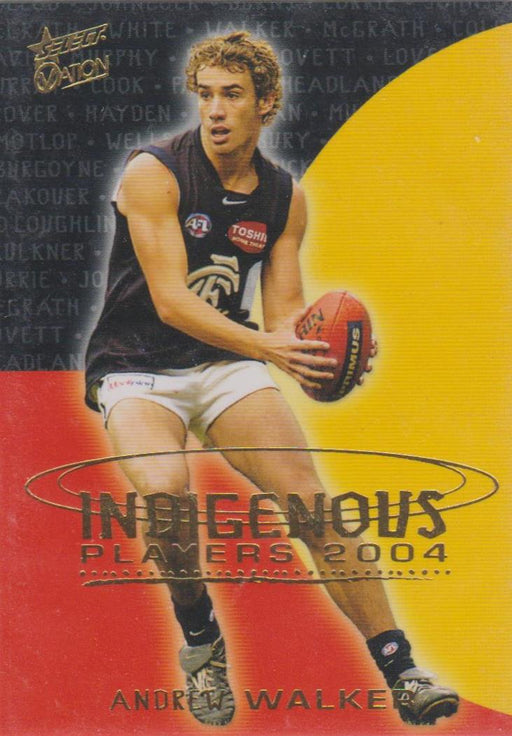 Andrew Walker, Indigenous Players, 2004 Select AFL Ovation