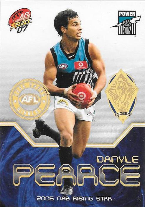 Danyle Pearce, Award Winner, 2007 Select AFL Supreme