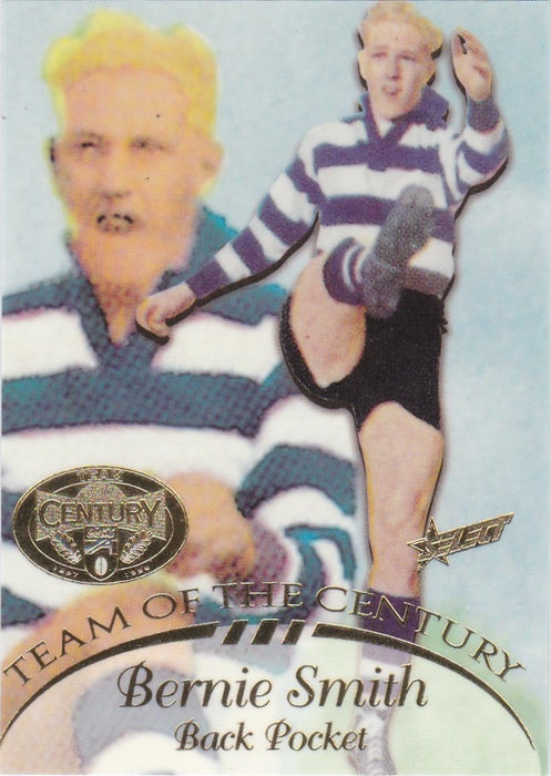 Bernie Smith, Team of the Century, 1996 Select AFL
