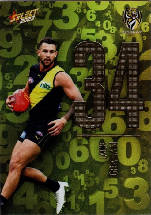 Jack Graham, Numbers, 2023 Select AFL Footy Stars