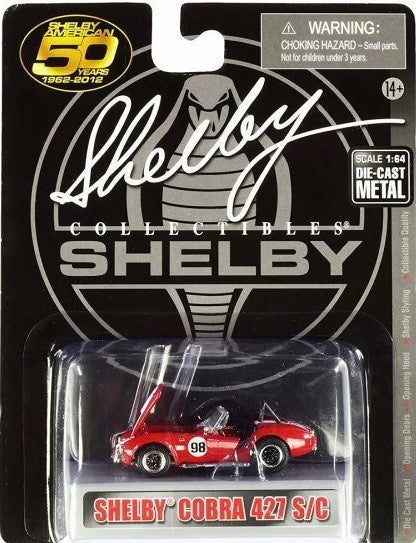 Shelby Collectibles, Shelby Cobra 427 S/C, 1:64 Scale Diecast Vehicle