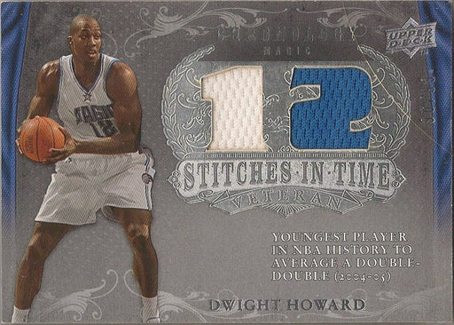 Dwight Howard, Stiches in Time, 2007-08 UD Chronology NBA