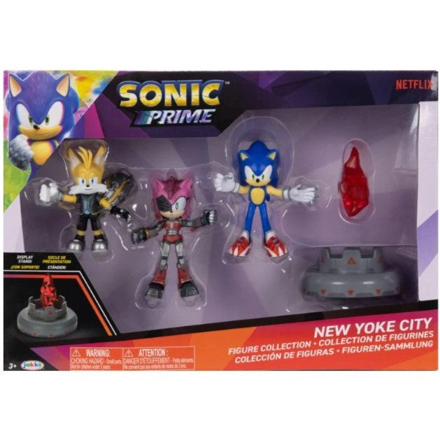 Sonic Prime 2.5" Figures Multipack New Yoke City