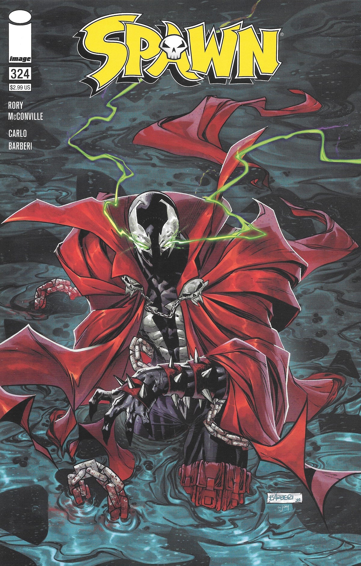 Spawn #324 Cover B, Comic — Ja Ja's Collectables