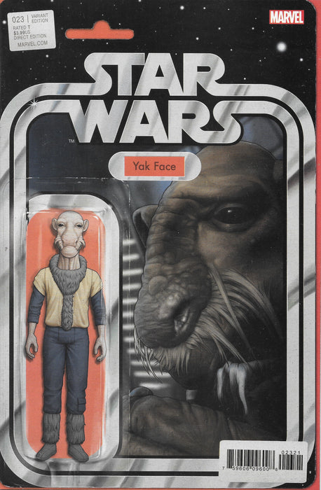 Star Wars #23 Carded Yak Face Variant Comic