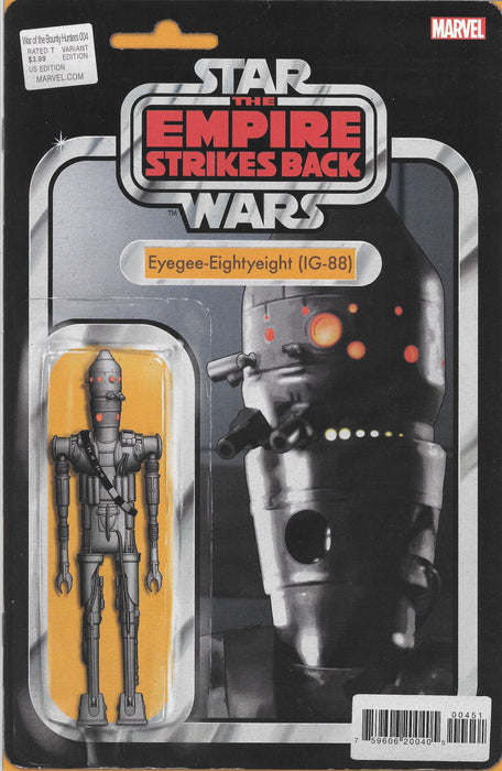 Star Wars, War of the Bounty Hunters #4 Comic Carded IG-88 Variant