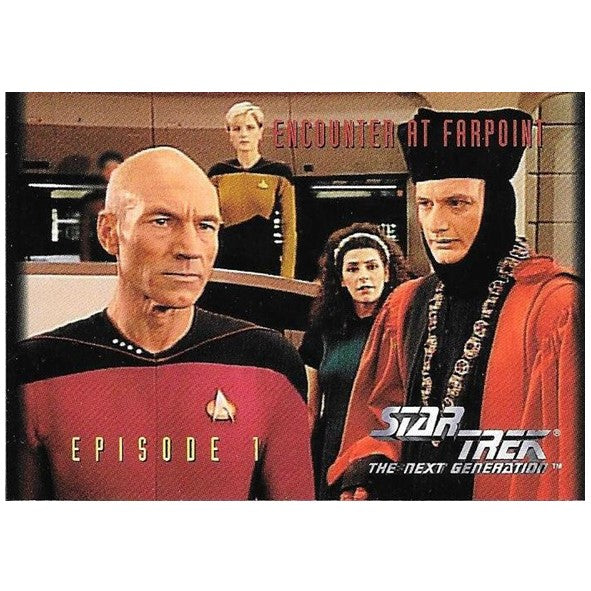Star Trek The Next Generation, Base set of 90 cards, 1994 Skybox