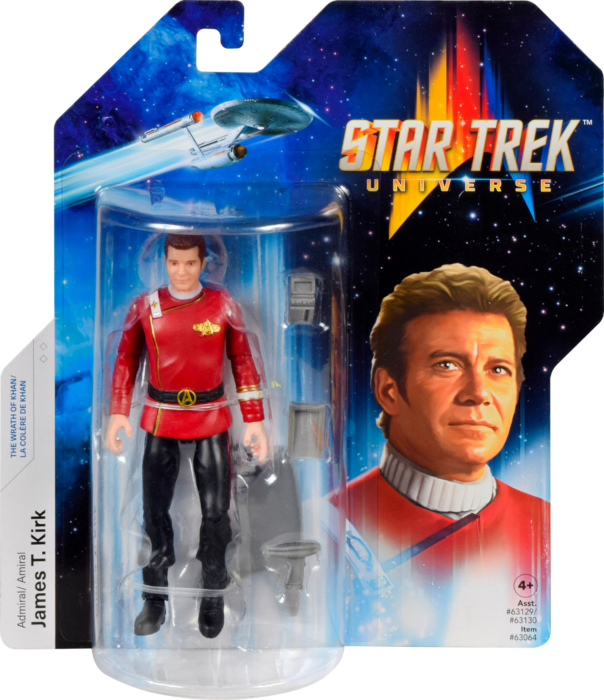 Star Trek II: The Wrath of Khan - Admiral James T. Kirk Star Trek Universe 5” Action Figure