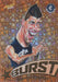 Matthew Kreuzer, Starburst Orange Caricatures, 2018 Select AFL Footy Stars