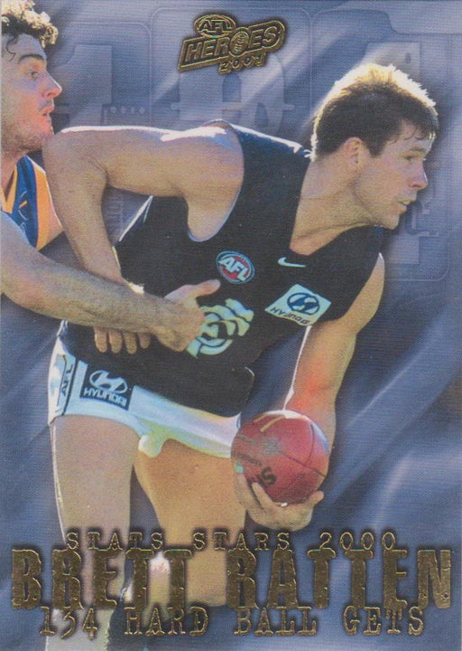 Brett Ratten, Stats Stars, 2001 esp Heroes AFL
