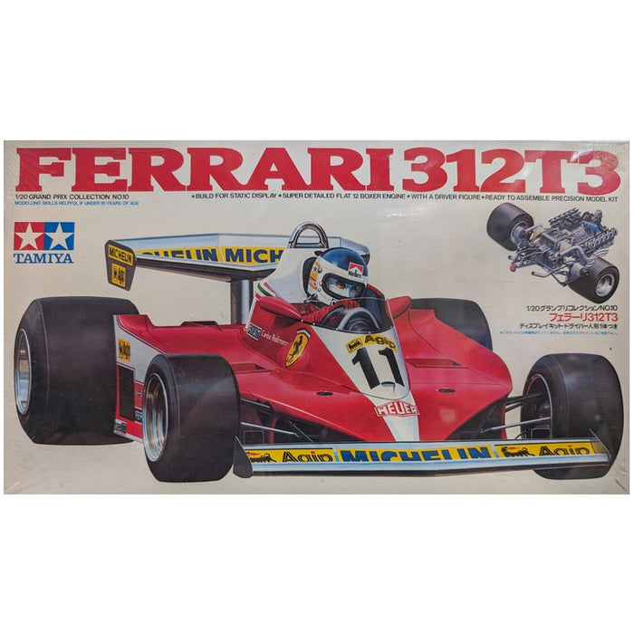 Tamiya Ferrari 312T3, Grand Prix Collection, 1:20 Scale Model Kit