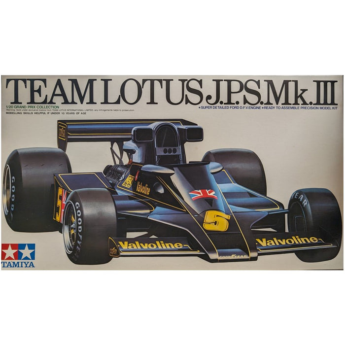 Tamiya Team Lotus JPS Mk III, Grand Prix Collection, 1:20 Scale Model Kit