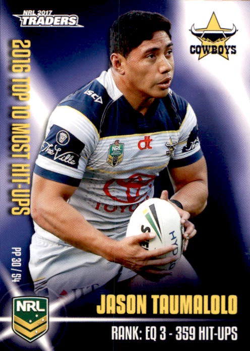 Jason Taumololo, Season to Remember, 2017 ESP Traders NRL