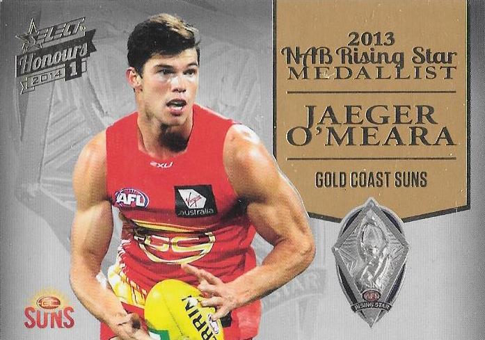 Jaeger O'Meara, Medallist, 2014 Select AFL Honours 1
